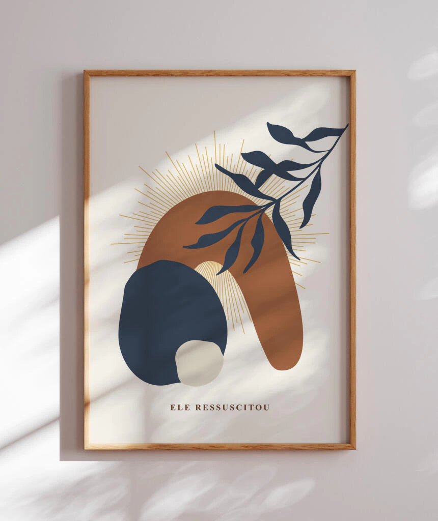 Mockup de quadros ambientados da marca Empório dos Quadros 1.